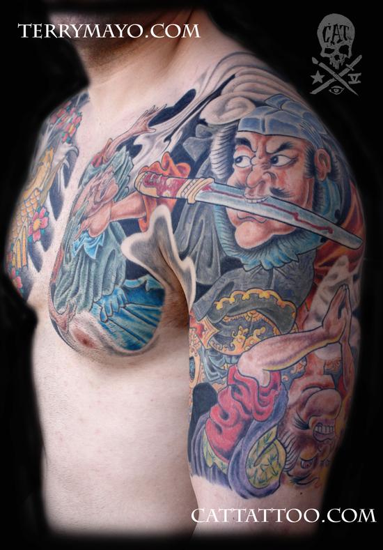 Tattoos - Asian Choke Out 2 - 54523